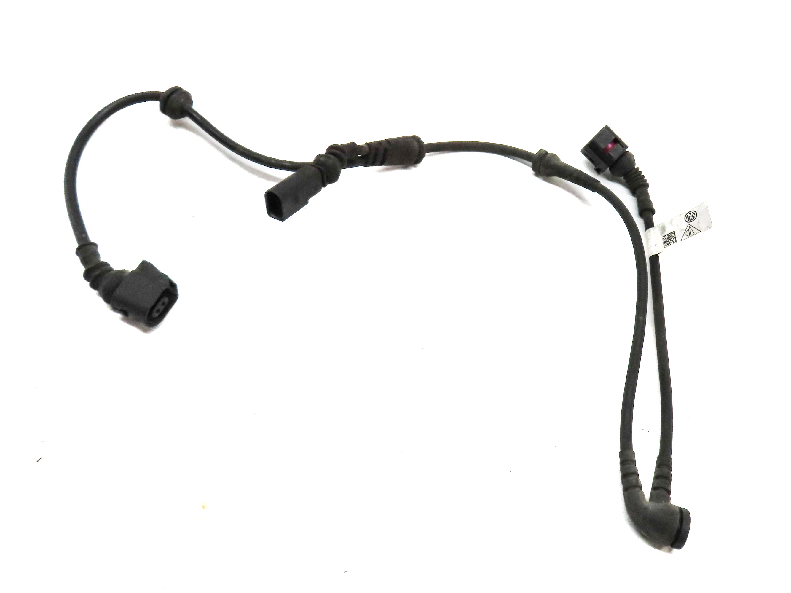 2013 PORSCHE CAYENNE (958) FRONT RIGHT PASSENGER WHEEL SPEED SENSOR w/HARNESS — exact item pictured